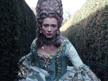 Orlando interpretada por Tilda Swinton