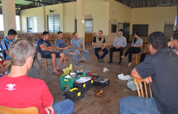 Curso de Eletricista Rural realizado em Cerro Alegre, Santa Cruz do Sul