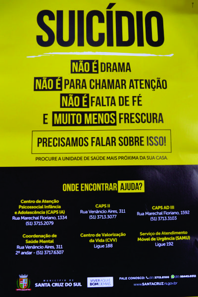 Em Santa Cruz do Sul várias campanhas e ações estão sendo divulgadas para combater a prática de violência