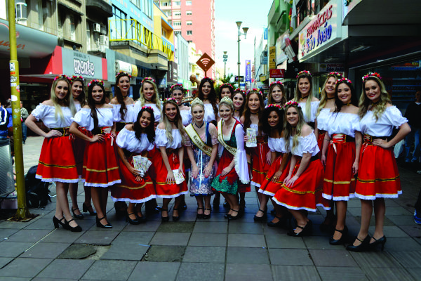 Candidatas participam de diversas atividades de preparação