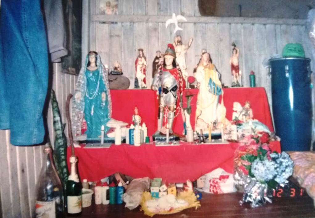 Como era o Templo de Umbanda Pai Ogum Beira-Mar e Mãe Oxum em seu início