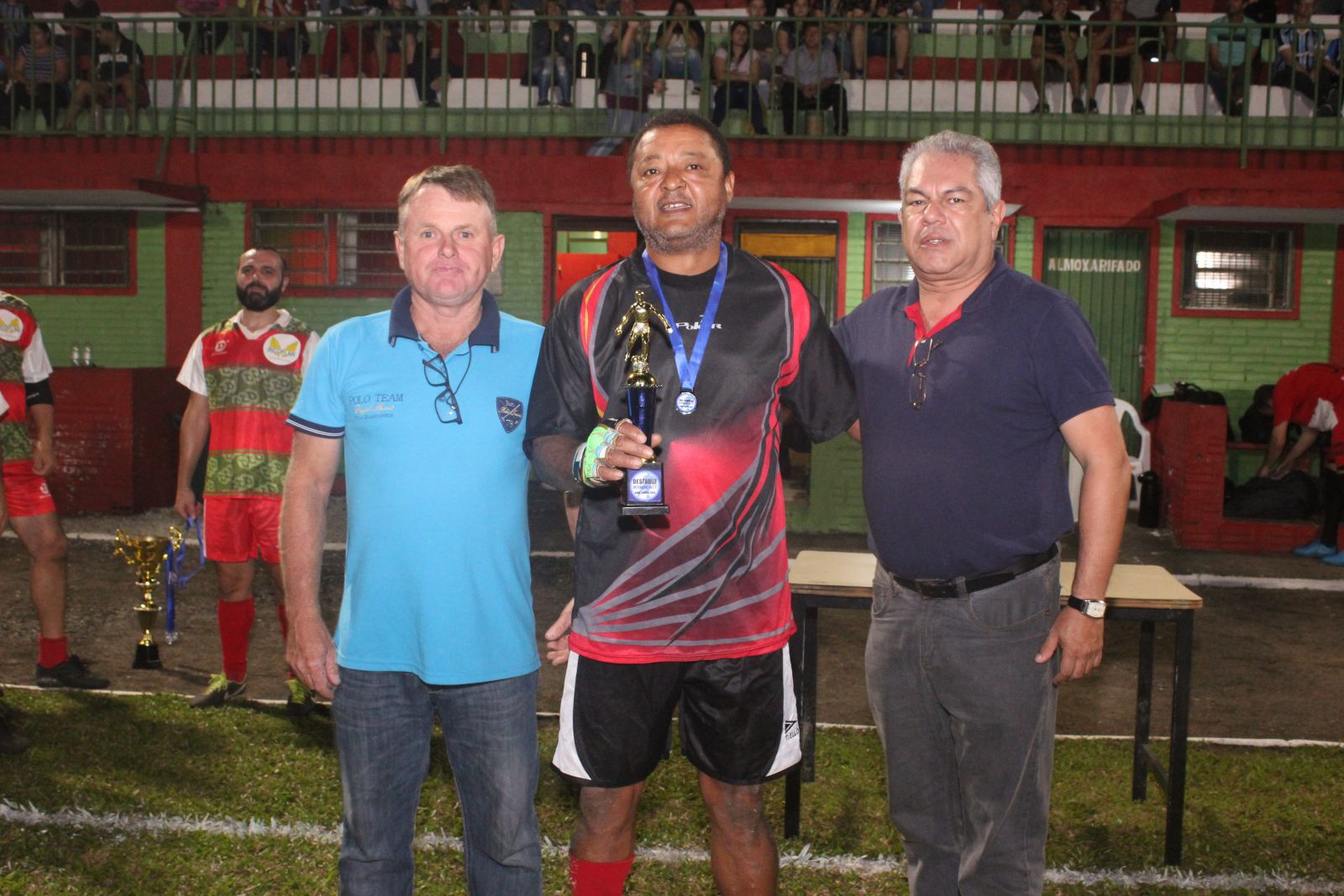 Destaque: Goleiro Tição, do Time de Amigos, foi uma das surpresas do campeonato e foi escolhido o destaque