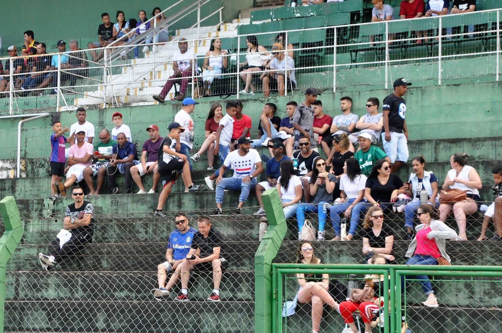 Público foi em grande número ao estádio