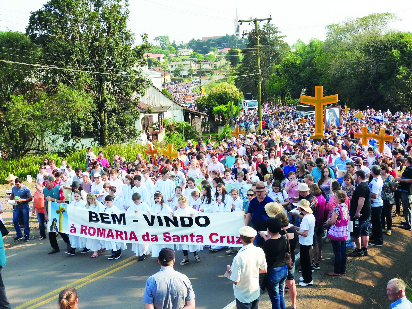 Com o tema: 'Fazei isso em memória de mim', o evento terá a participação de 52 caravanas vindas da Diocese de Santa Cruz do Sul