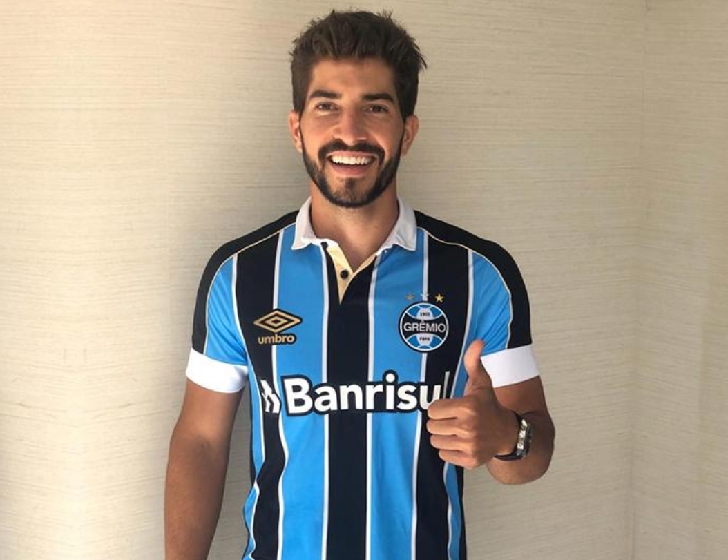 Volante Lucas Silva foi anunciado pelo Grêmio na última quarta, 1º