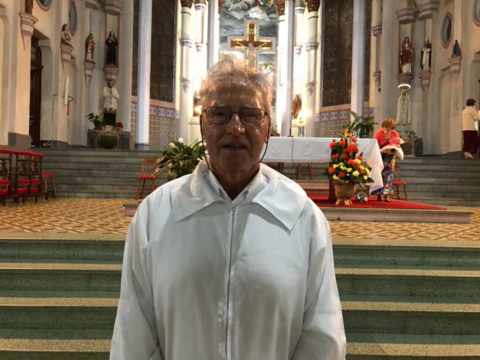 Padre Antônio Puhl, o novo vigário paroquial da Catedral São João Batista