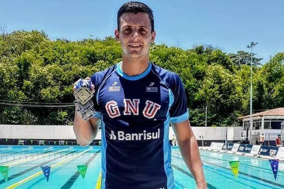 Mauricio Scota conquistou três medalhas em competição disputada em Vitória