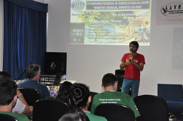 Na manhã dessa quarta-feira, palestra sobre as sementes crioulas acontece