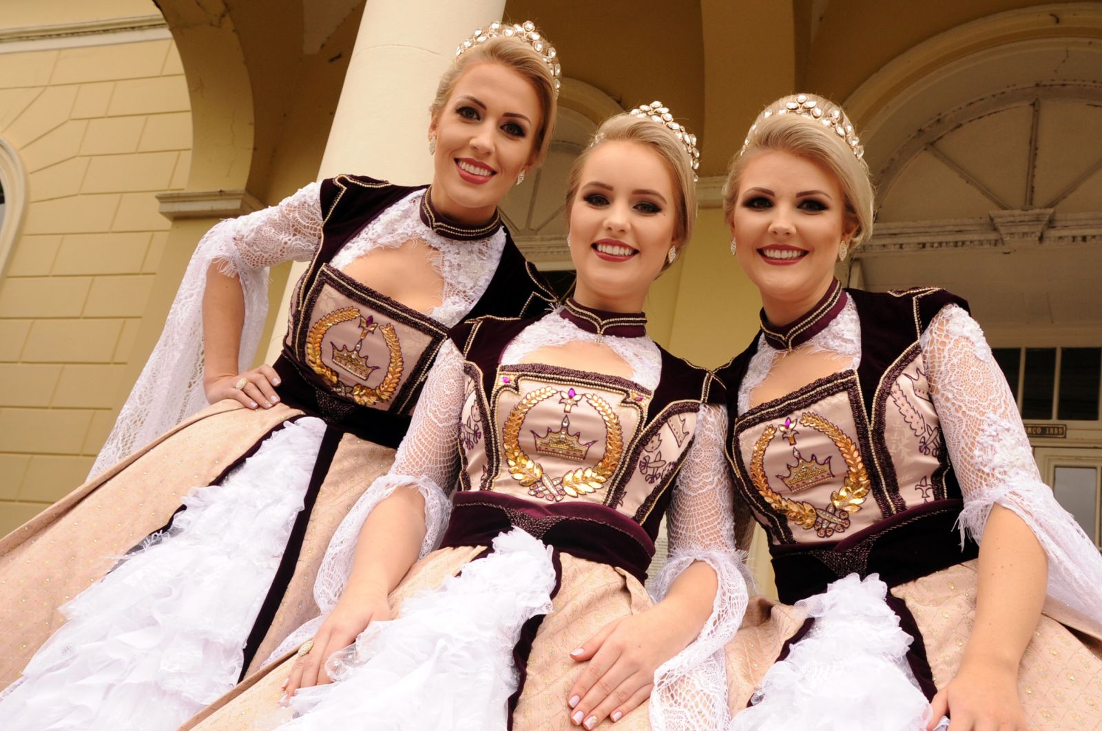 Soberanas são uma das atrações do desfile