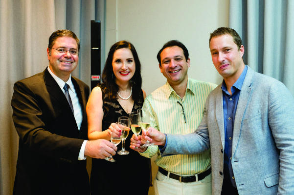 Josue Farias, Mara Schwengber, Jomar Britto e Harry Neto