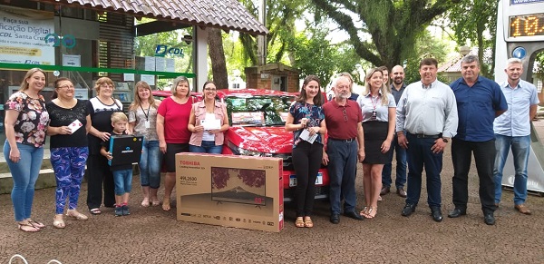 Onze prêmio foram sorteados entre os 650 mil cupons participantes. A entrega das premiações foi realizada na tarde de ontem