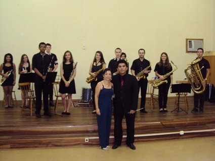 Abertura do Festival ocorreu no domingo com show da Big Band Santa Cruz