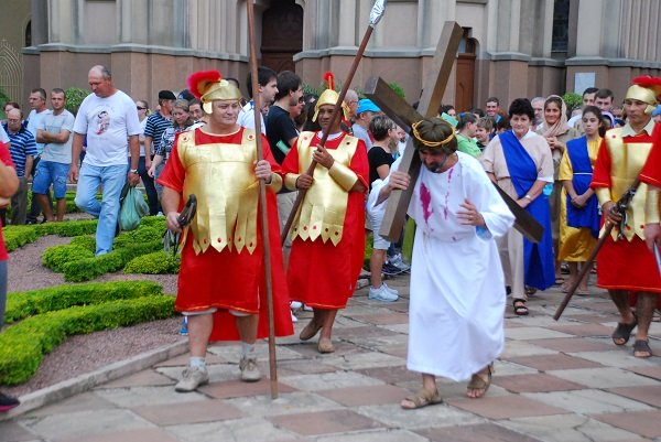 Caminhada irá lembrar o calvário de Cristo em suas últimas horas de vida