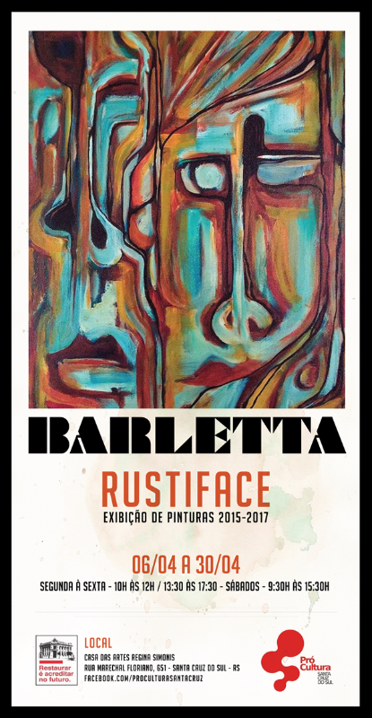 Comunidade está convidada para apreciar a arte de Rafael Barletta