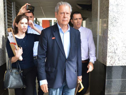 JosŽ Dirceu est‡ preso em Curitiba desde agosto de 2015