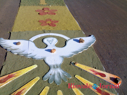 Tradicionais tapetes farão parte da celebração de Corpus Christi nesta quinta-feira